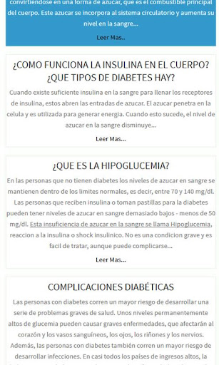 Guía de diabetes