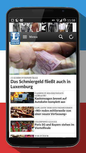 Newspapers Luxembourg free