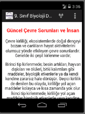 【免費教育App】12.Sınıf Biyoloji Ders Notları-APP點子