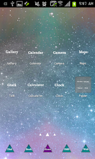 Free Space go launcher theme APK