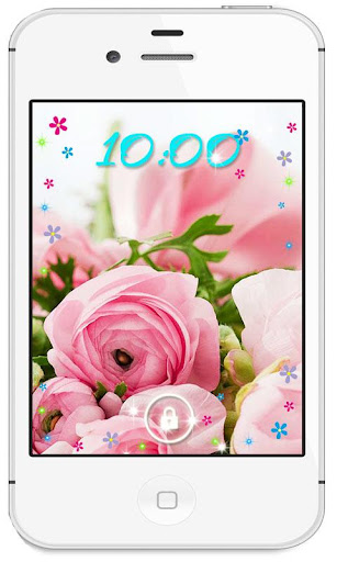 Peon Flowers HD live wallpaper