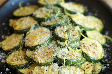 Parmesan Lemon Zucchini