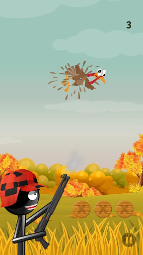 【免費休閒App】Stickman Turkey Hunter Pro-APP點子