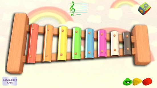 Captura de pantalla de la aplicacion Android Xylophone for Learning Music