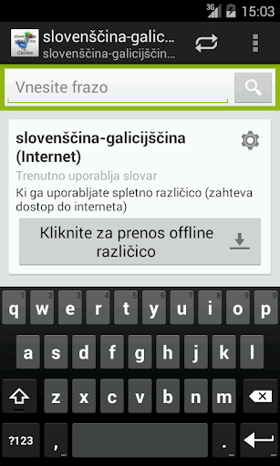 Galician-Slovenian Dictionary