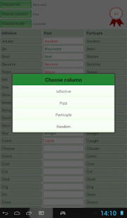  ‪English Irregular Verbs‬‏- صورة مصغَّرة للقطة شاشة  