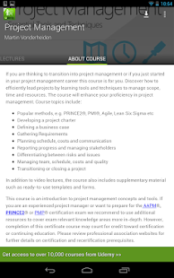 Project Management Tutorial - screenshot thumbnail