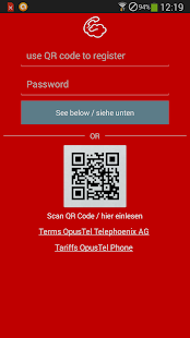 OpusTel swiss secure phone App Screenshots 0