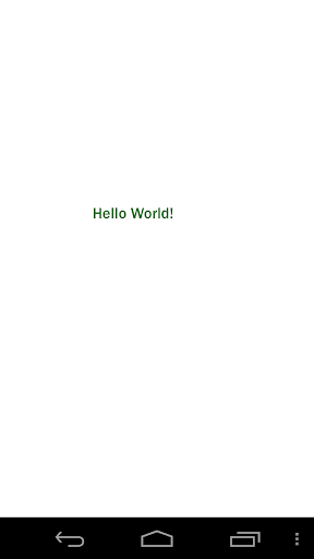 Hello world animated
