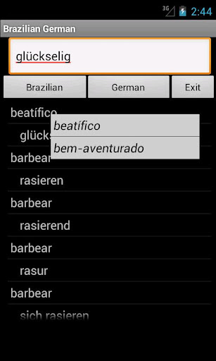 German Brazilian Dictionary