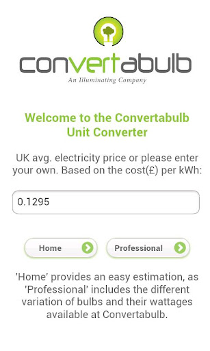 Convertabulb Calculator