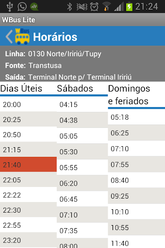 WBus Joinville Lite