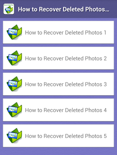 Easy Photo Recovery Guide