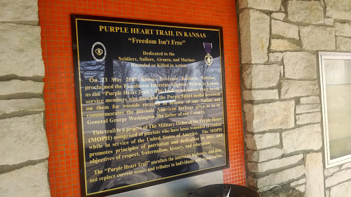 Purple Heart Trail Plaque