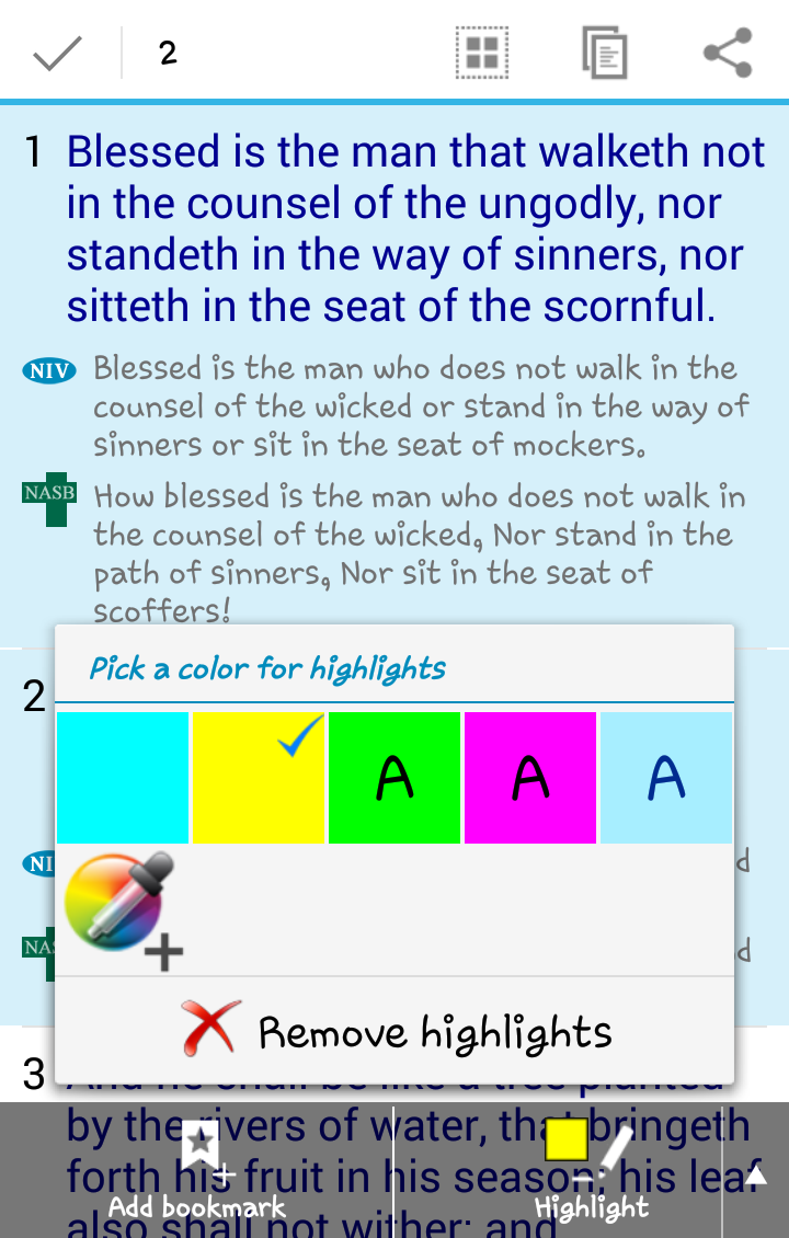 Bible+ Premium Screen 3