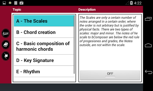 【免費音樂App】bComposer Scales-APP點子