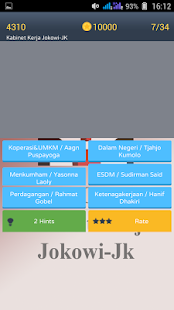 Tebak Menteri Jokowi-JK Screenshots 2
