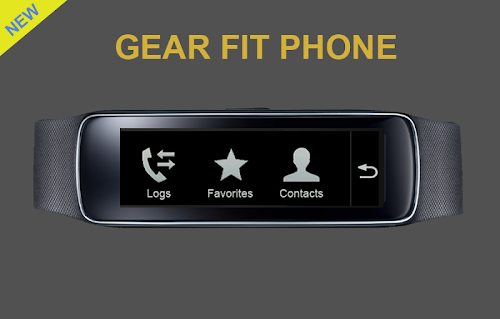 Android application Gear Fit Phone screenshort