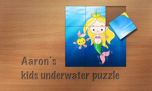 Aaron's kids underwater puzzle