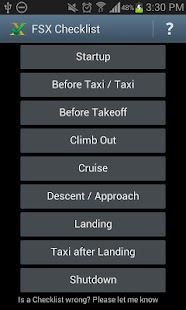 Free Download FSX Checklist APK