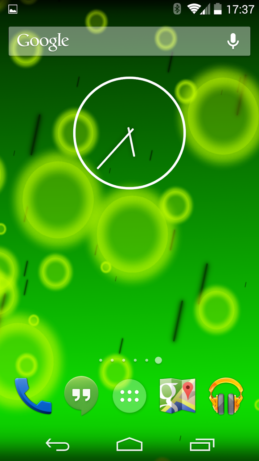 Phase Bubble Live Wallpaper Screen 3