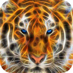 Tiger with Blue Eyes a live Apk