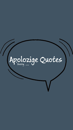 Apologize Quotes