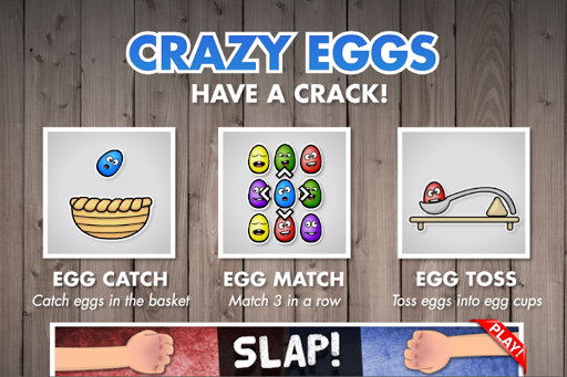 Crazy Eggs: Catch Match Toss