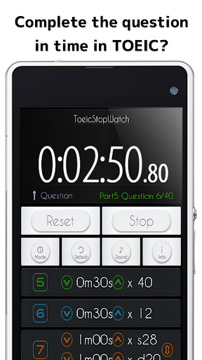 ToeicStopWatch:stopwatch timer