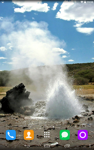 Geyser Live Wallpaper