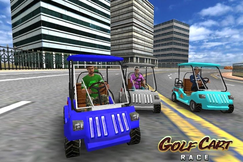 Golf Cart Race Screen 3