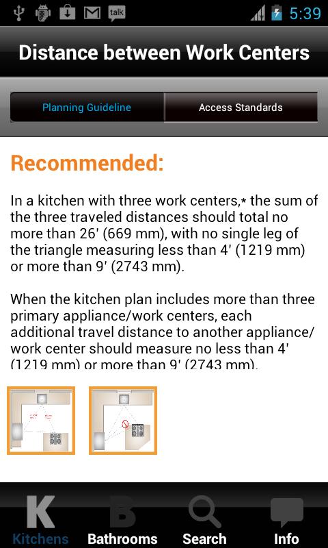 NKBA Kitchen &amp; Bath Guidelines Screen 3