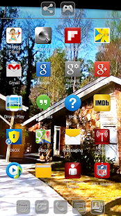 Transparent Screen Launcher