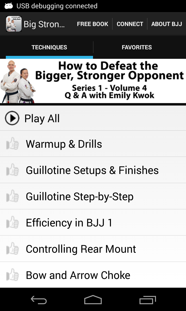 Big Strong 4, Advanced BJJ Q&amp;A Screen 1