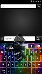 How to get GO Keyboard Rainbow Theme lastet apk for android