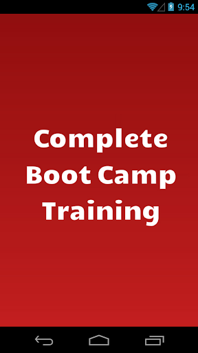 Complete Boot Camp Training