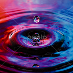 Drop by Pallab Kumar Ganai - Abstract Water Drops & Splashes