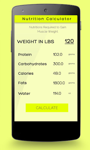 Nutrition Calculator - FREE