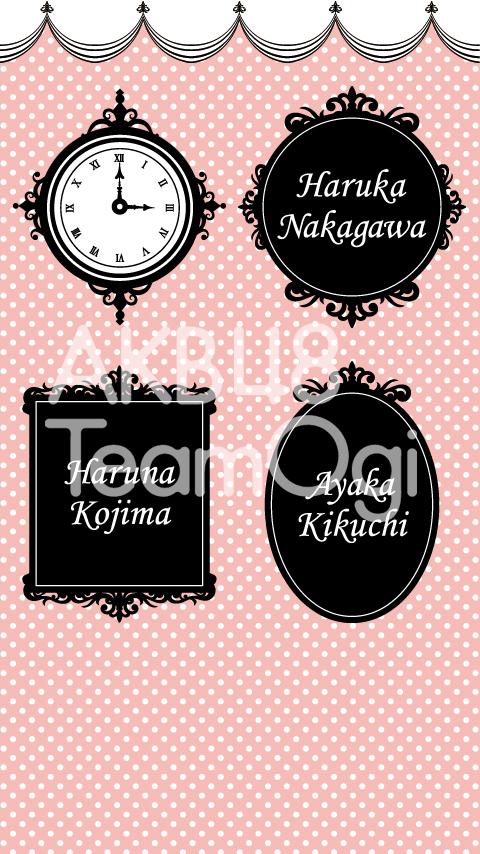 AKB48 TeamOgi Live Wall Paper Screen 3