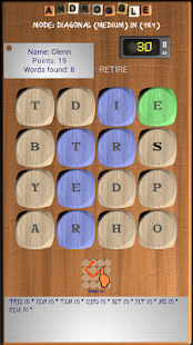 Androggle Lite EN - Boggle Screenshots 2