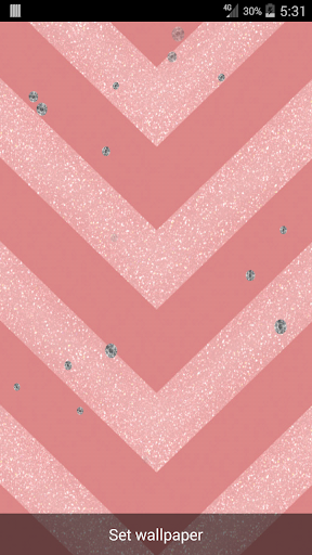 Pink Chevron Live Wallpaper