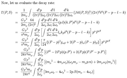 Decay Rate...
