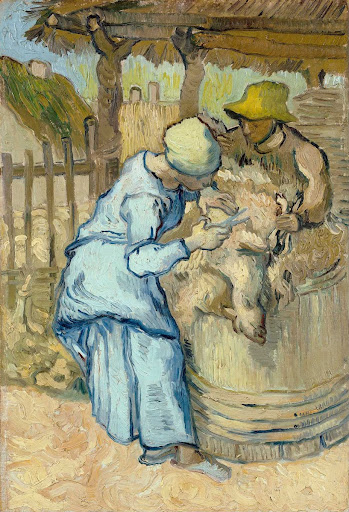 The Sheepshearer (after Millet)
