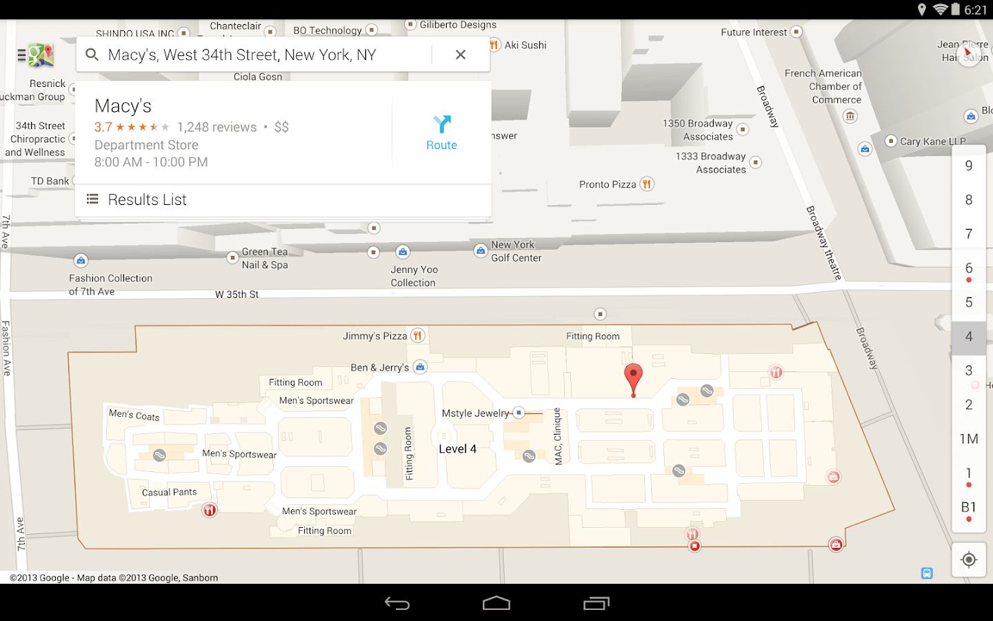 Maps - screenshot