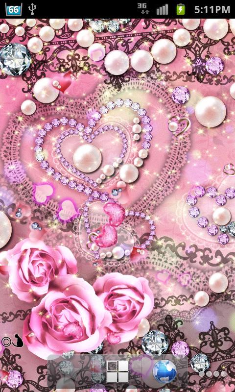 すべての花の画像 無料印刷可能ピンク キラキラ 綺麗 な 壁紙