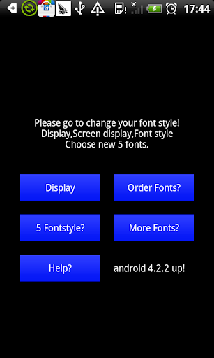 Smart flip font conversion