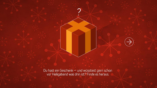 Weihnachtsgeschenke-Scanner