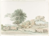 Ruïne van Zeus Olympus tempel van oude Agrigento