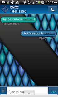 How to install GO SMS THEME/MasculineBlue 1.1 unlimited apk for laptop