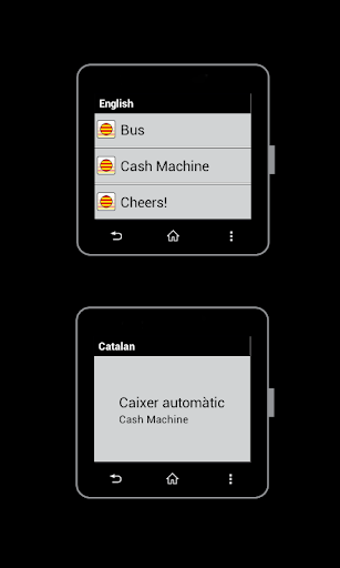 Catalan for SmartWatch 2